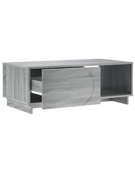 Tavolino da salotto Sonoma grigio 95 x 50,5 x 35 cm