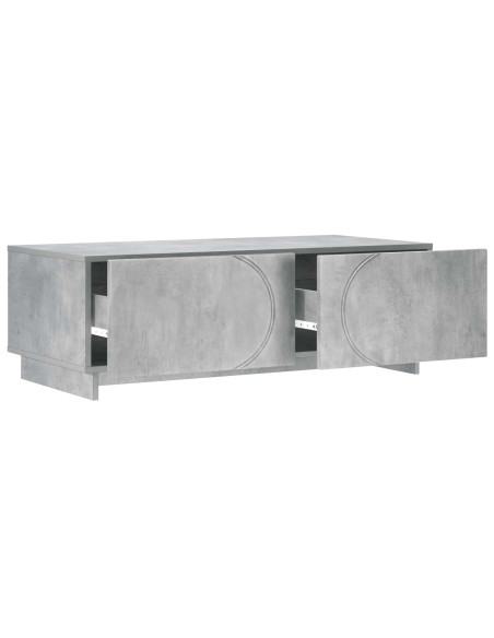 Tavolino da salotto Grigio Cemento 102 x 50,5 x 35 cm