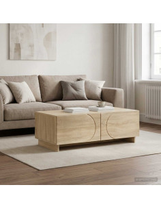 Tavolino da salotto Rovere Sonoma 102 x 50,5 x 35 cm