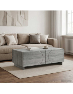 Tavolino da salotto Sonoma grigio 102 x 50,5 x 35 cm