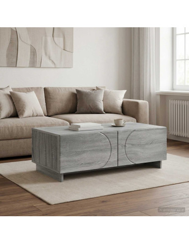 Tavolino da salotto Sonoma grigio 102 x 50,5 x 35 cm