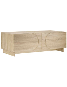 Tavolino da salotto Rovere Sonoma 102 x 50,5 x 35 cm 2