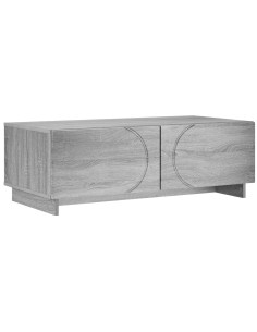 Tavolino da salotto Sonoma grigio 102 x 50,5 x 35 cm 2