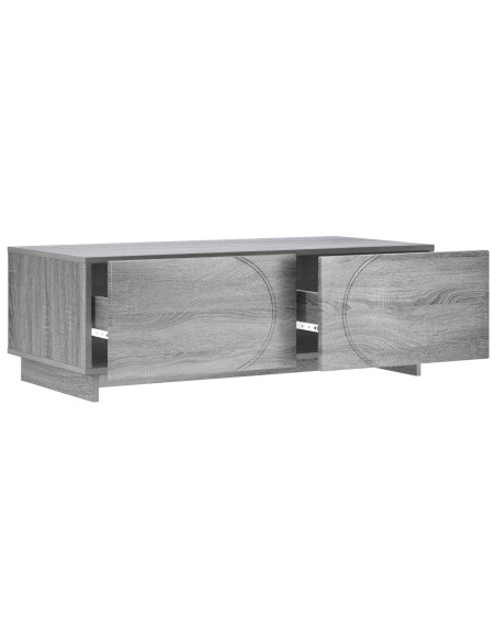 Tavolino da salotto Sonoma grigio 102 x 50,5 x 35 cm
