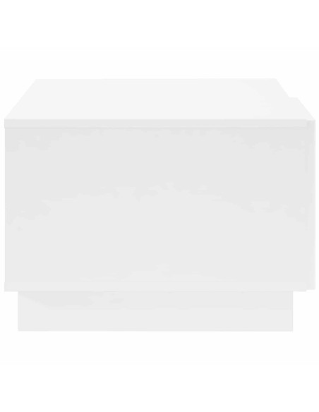 Tavolino da salotto Bianco Lucido 95 x 50,5 x 35 cm