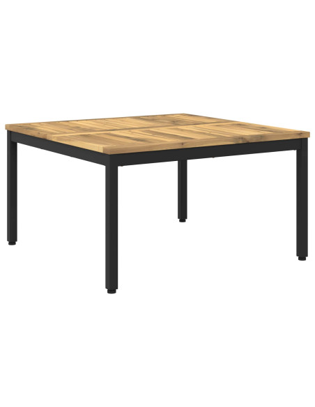 Tavolino da salotto Bianco e Nero 80 x 80,5 x 45 cm