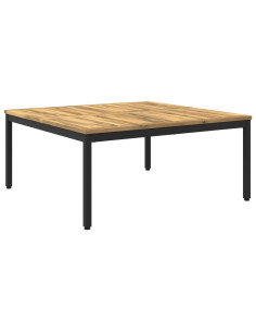 Tavolino da salotto Bianco e Nero 100 x 100,5 x 45 cm