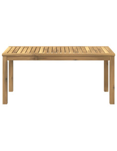 Tavolino da salotto Bianco 50 x 100,5 x 45 cm 2