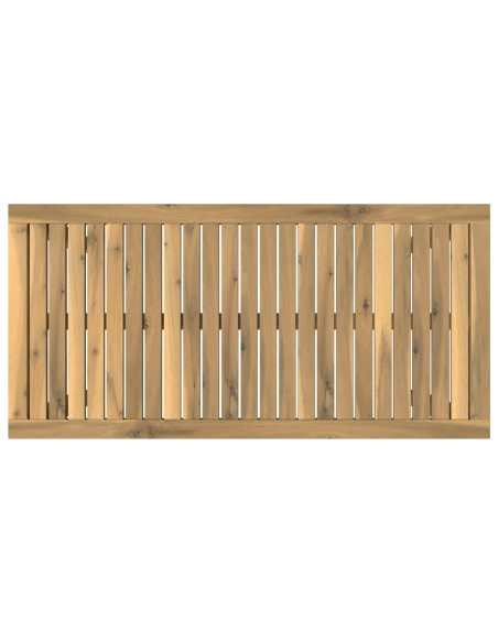 Tavolino da salotto Bianco 50 x 100,5 x 45 cm