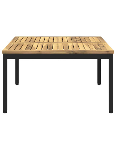 Tavolino da salotto Bianco e Nero 80 x 80,5 x 45 cm