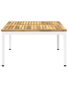 Tavolino da salotto Bianco 80 x 80,5 x 45 cm 2