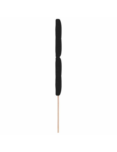 Testiera regolabile in altezza con testiera Nero 100 cm Tessuto