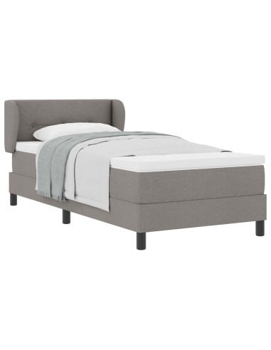 Letto a molle con testiera Talpa 90 x 200 cm Tessuto