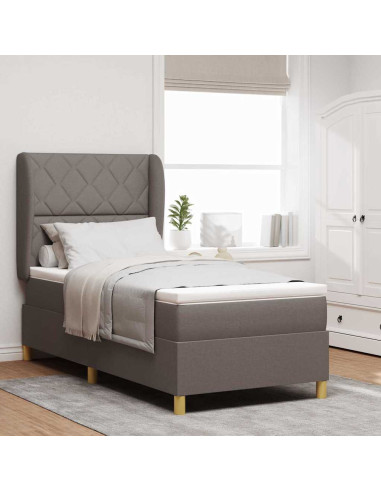 Letto a molle con testiera Talpa 200 x 100 cm Tessuto