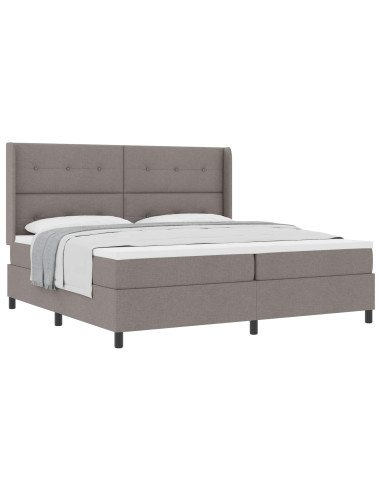 Letto a molle con cuscino Talpa 200 x 200 cm Tessuto