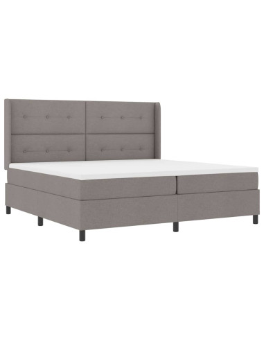 Letto a molle con cuscino Talpa 200 x 200 cm Tessuto