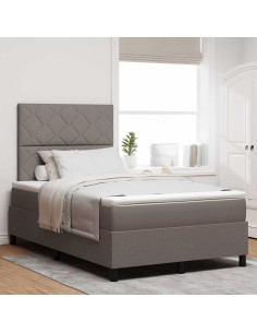 Letto a molle con materasso con led Talpa 120 x 190 cm Tessuto