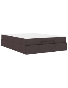 Struttura letto con materasso 2 pz Tanno Tessuto 2
