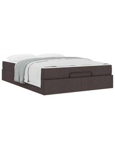 Struttura letto con materasso 2 pz Tanno Tessuto