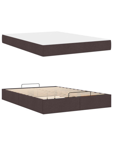 Struttura letto con materasso 2 pz Tanno Tessuto