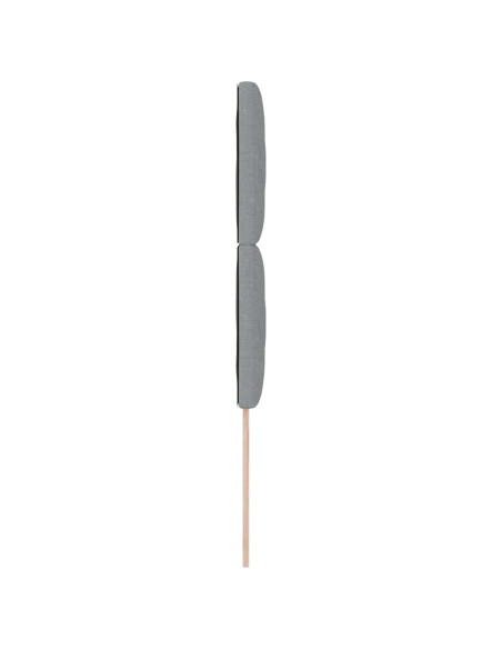Testiera Grigio chiaro 90 cm Tessuto