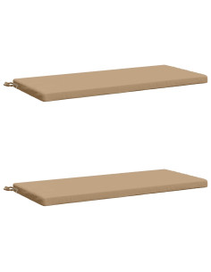 Cuscini per Panchina a 2 Pezzi SOEST 2 pz 100% Poliestere