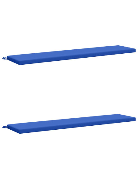 Cuscini per Panchina a 2 Pezzi SOEST 2 pz 100% Poliestere