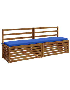 Cuscini per Panchina a 2 Pezzi SOEST 2 pz 100% Poliestere 2