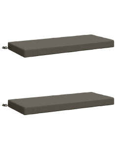 Cuscini per Panchina a 2 Pezzi SOEST 2 pz 100% Poliestere