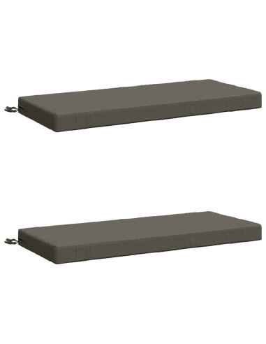 Cuscini per Panchina a 2 Pezzi SOEST 2 pz 100% Poliestere