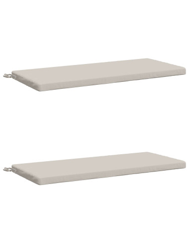 Cuscini per Panchina a 2 Pezzi SOEST 2 pz 100% Poliestere