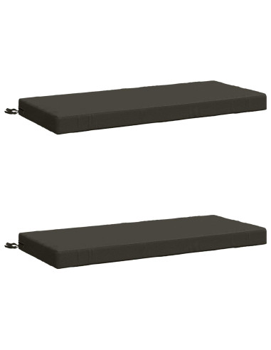 Cuscini per Panchina a 2 Pezzi SOEST 2 pz 100% Poliestere
