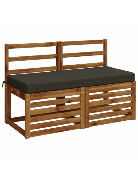 Cuscini per Panchina a 2 Pezzi SOEST 2 pz 100% Poliestere