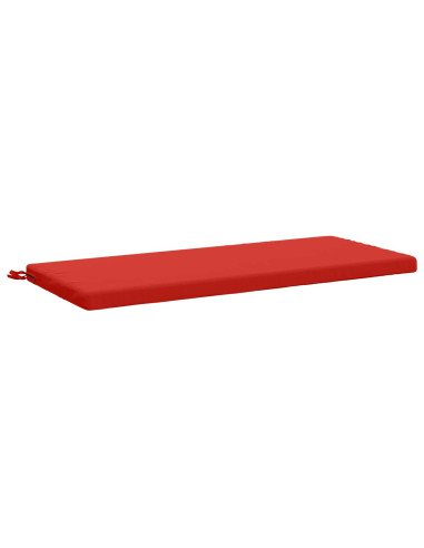 Cuscini per Panchina a 2 Pezzi SOEST 2 pz 100% Poliestere Rosso