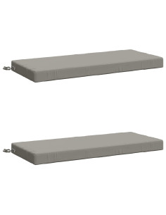 Cuscini per Panchina a 2 Pezzi SOEST 2 pz 100% Poliestere