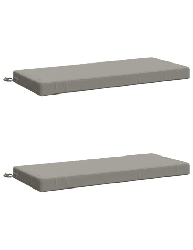 Cuscini per Panchina a 2 Pezzi SOEST 2 pz 100% Poliestere