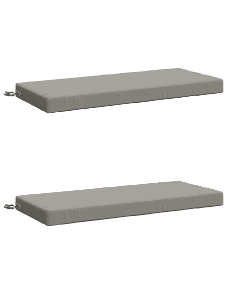 Cuscini per Panchina a 2 Pezzi SOEST 2 pz 100% Poliestere