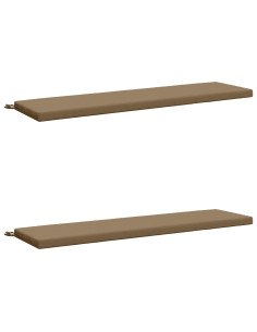 Cuscini per Panchina a 2 Pezzi SOEST 2 pz 100% Poliestere