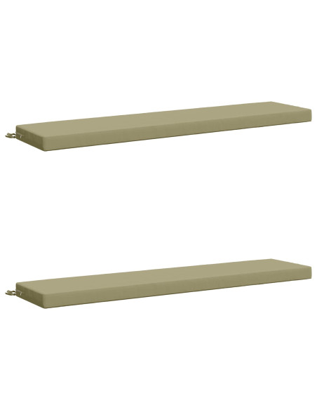 Cuscini per Panchina a 2 Pezzi SOEST 2 pz 100% Poliestere