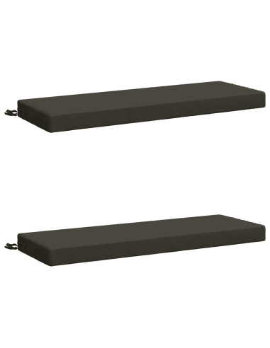 Cuscini per Panchina a 2 Pezzi SOEST 2 pz 100% Poliestere