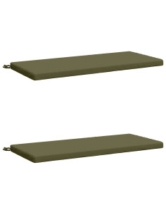 Cuscini per Panchina a 2 Pezzi SOEST 2 pz 100% Poliestere