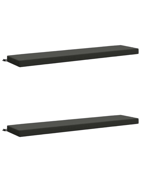 Cuscini per Panchina a 2 Pezzi SOEST 2 pz 100% Poliestere