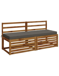 Cuscini per Panchina a 2 Pezzi SOEST 2 pz 100% Poliestere 2
