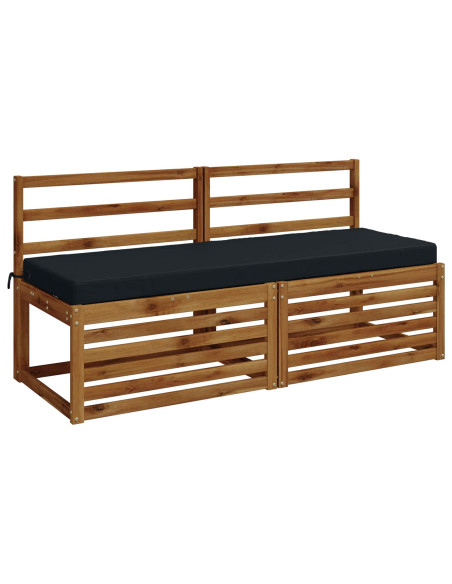 Cuscini per Panchina a 2 Pezzi SOEST 2 pz 100% Poliestere