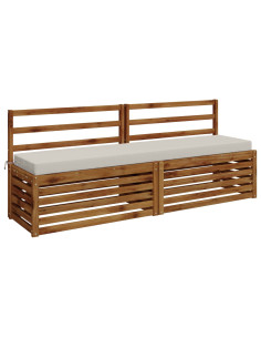 Cuscini per Panchina a 2 Pezzi SOEST 2 pz 100% Poliestere 2