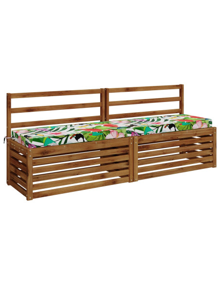 Cuscini per Panchina a 2 Pezzi SOEST 2 pz 100% Poliestere