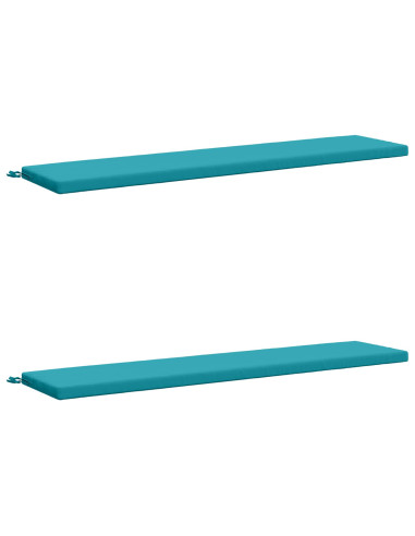 Cuscini per Panchina a 2 Pezzi SOEST 2 pz 100% Poliestere