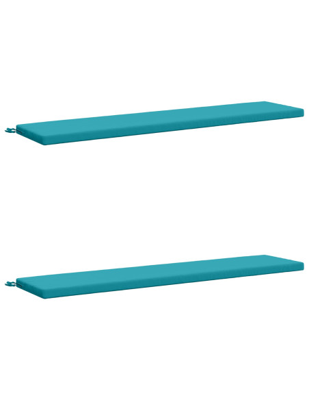 Cuscini per Panchina a 2 Pezzi SOEST 2 pz 100% Poliestere