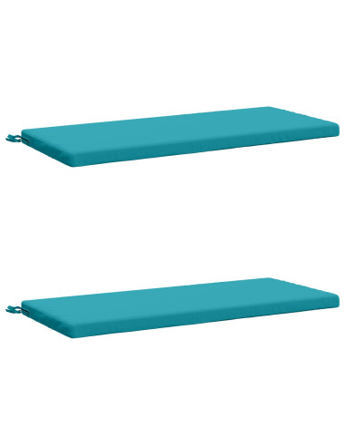 Cuscini per Panchina a 2 Pezzi SOEST 2 pz 100% Poliestere