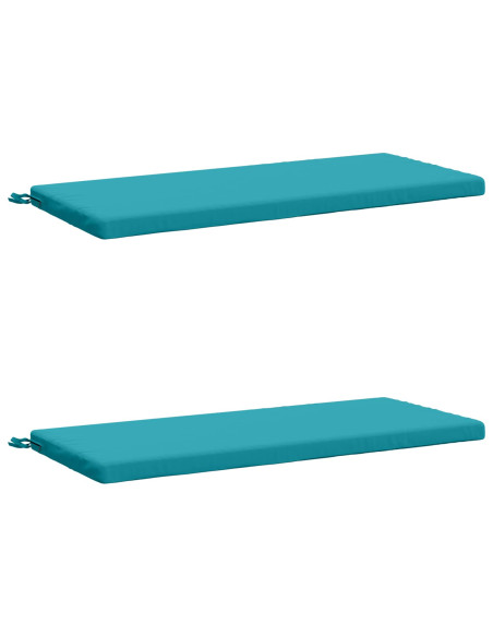 Cuscini per Panchina a 2 Pezzi SOEST 2 pz 100% Poliestere